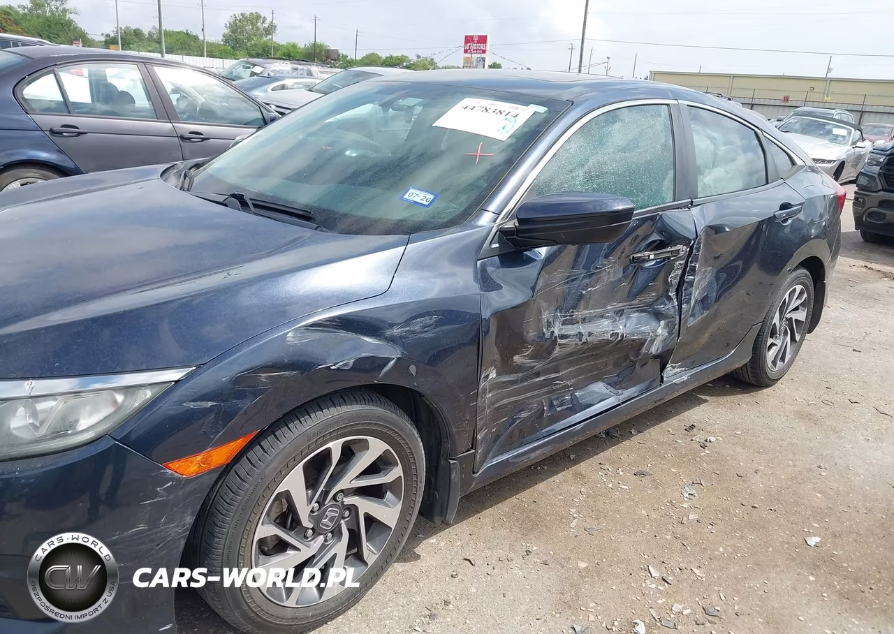 2017 Honda Civic Ex VIN:19XFC2F71HE053858 - 6