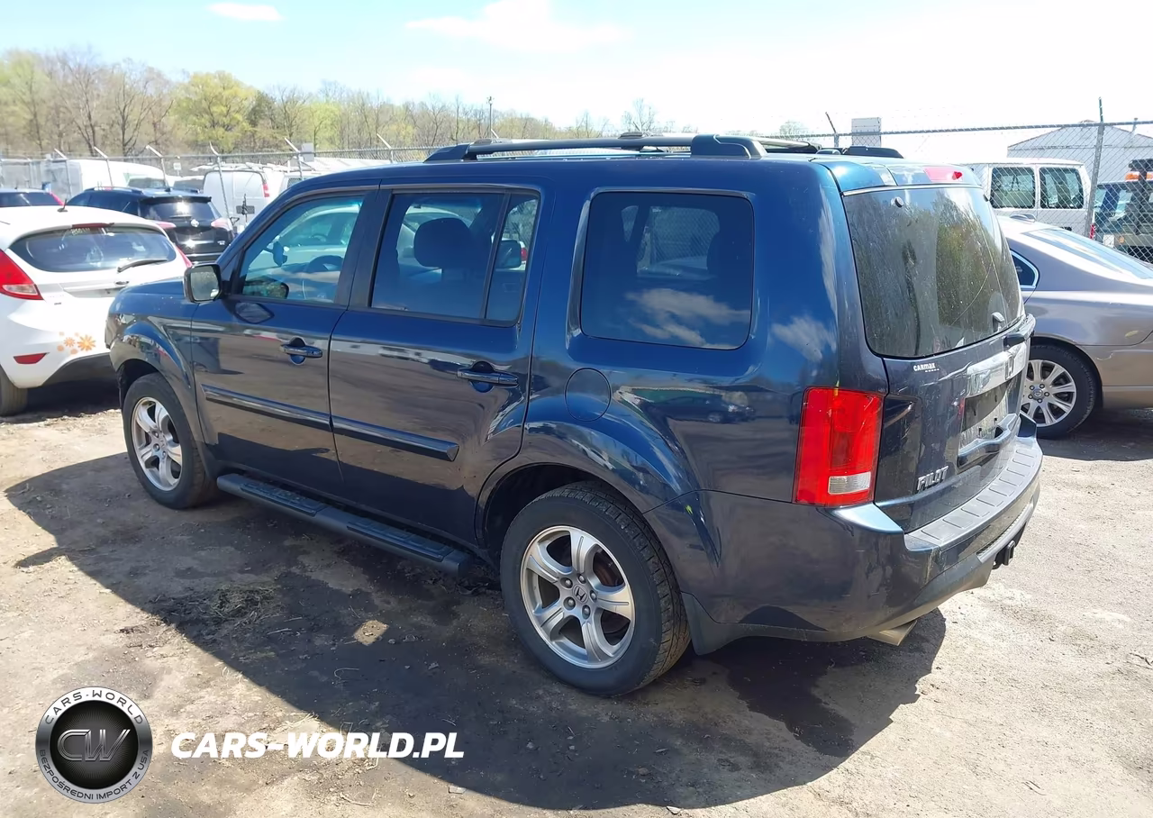 2012 Honda Pilot Ex-L VIN:5FNYF3H58CB036351 - 3