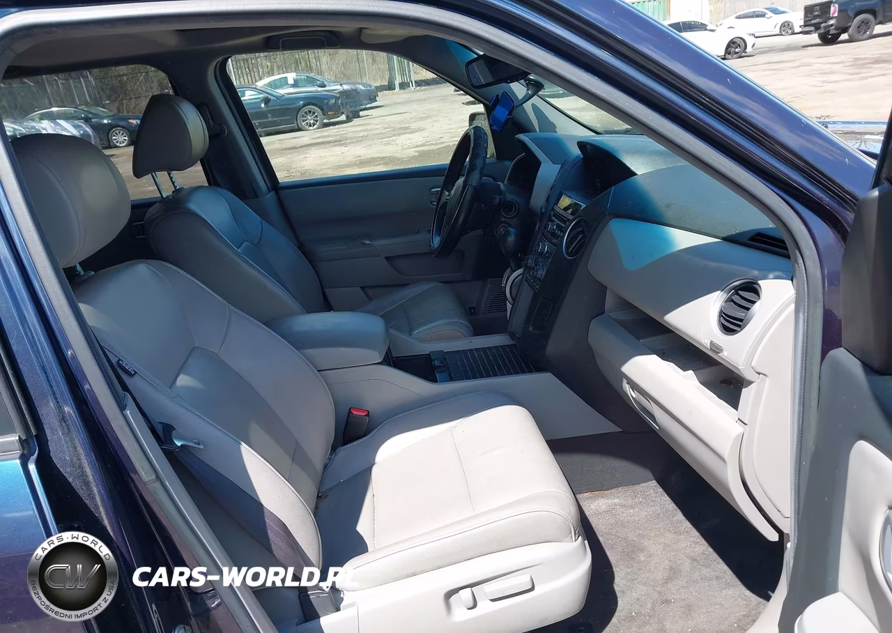 2012 Honda Pilot Ex-L VIN:5FNYF3H58CB036351 - 5