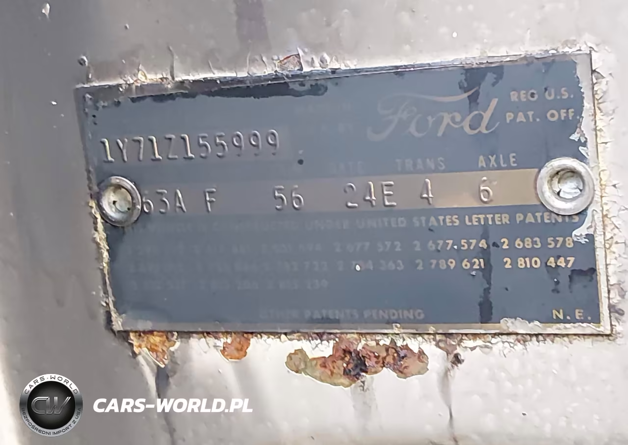 1961 Ford Thunderbird VIN:0000001Y71Z155999 - 9