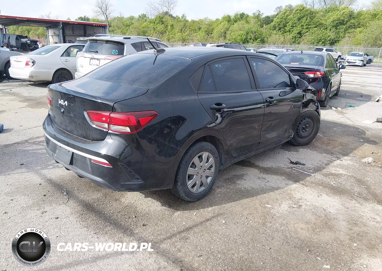2023 Kia Rio Lx VIN:3KPA24AD3PE594494 - 4