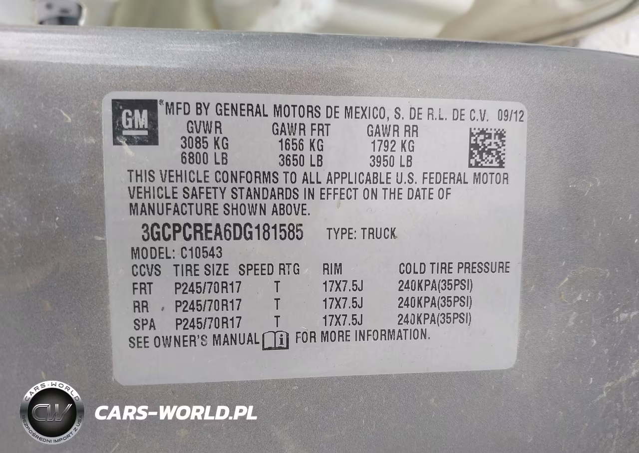2013 Chevrolet Silverado 1500 Ls VIN:3GCPCREA6DG181585 - 9