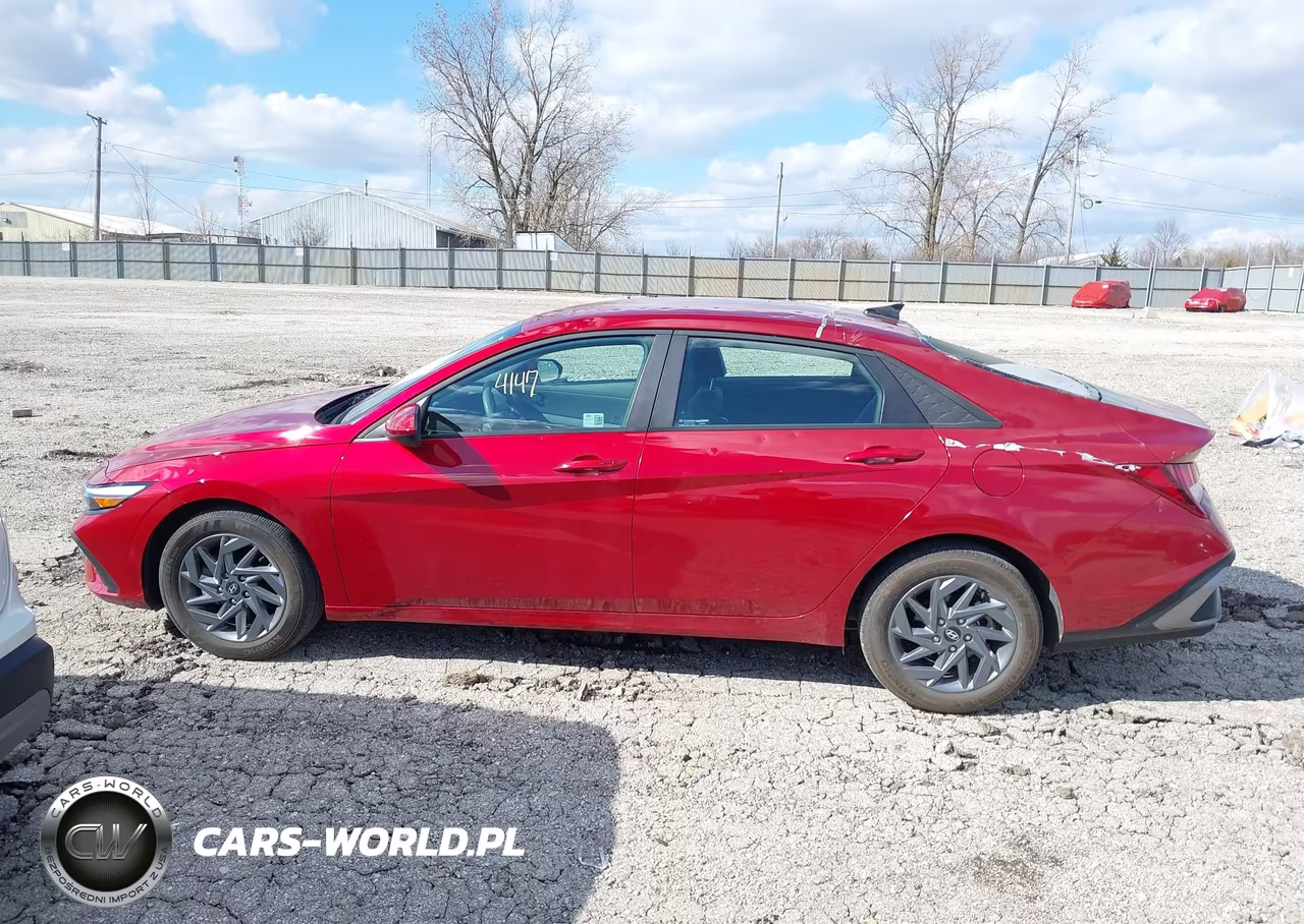 2024 Hyundai Elantra Sel VIN:KMHLM4DG9RU676822 - 14