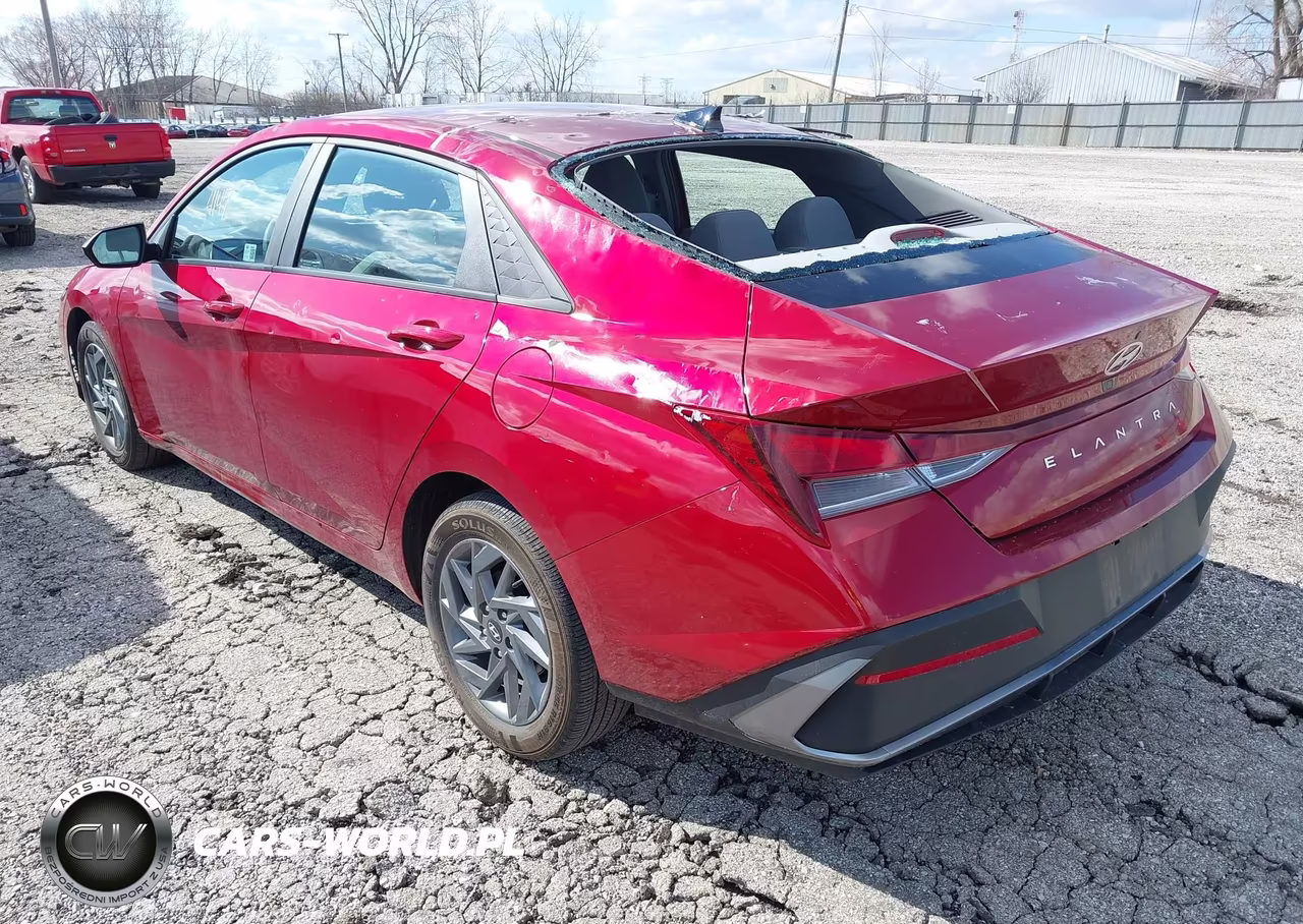 2024 Hyundai Elantra Sel VIN:KMHLM4DG9RU676822 - 3