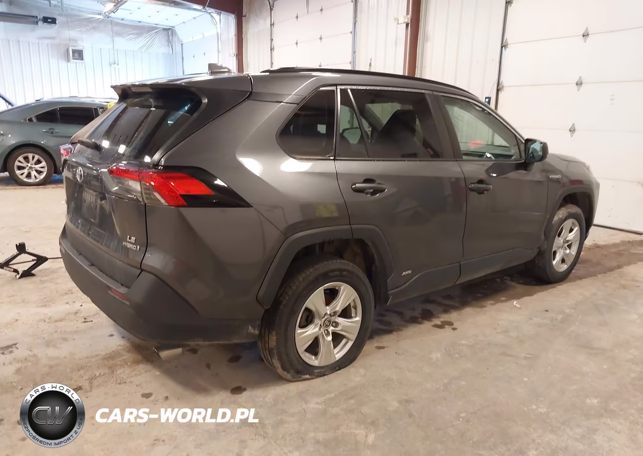 2021 Toyota Rav4 Hybrid Le VIN:4T3LWRFV2MU040150 - 4