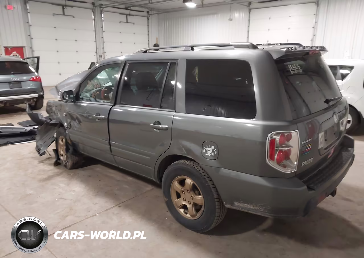 2008 Honda Pilot Ex-L VIN:5FNYF18558B048520 - 3