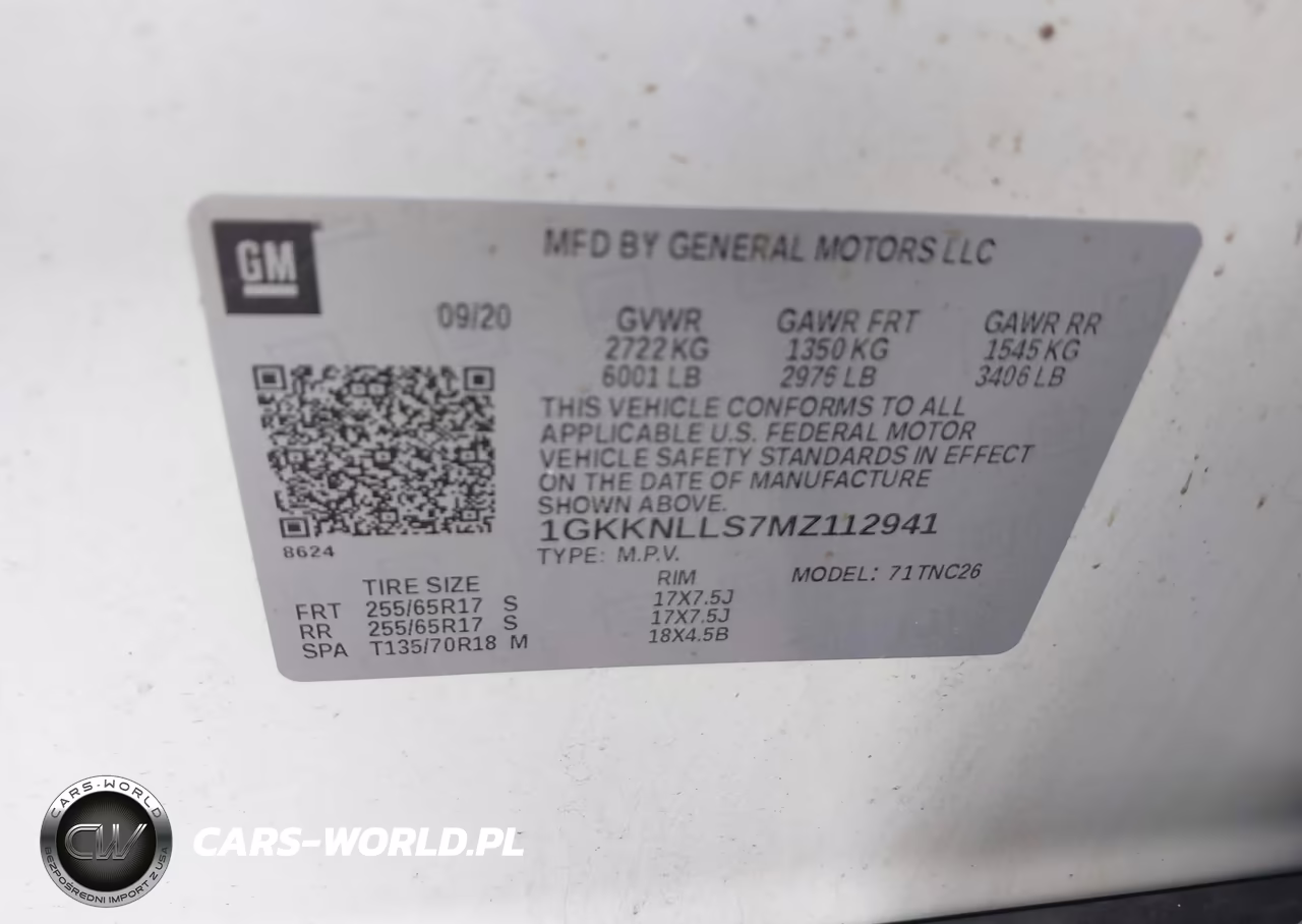 2021 GMC Acadia Awd At4 VIN:1GKKNLLS7MZ112941 - 9