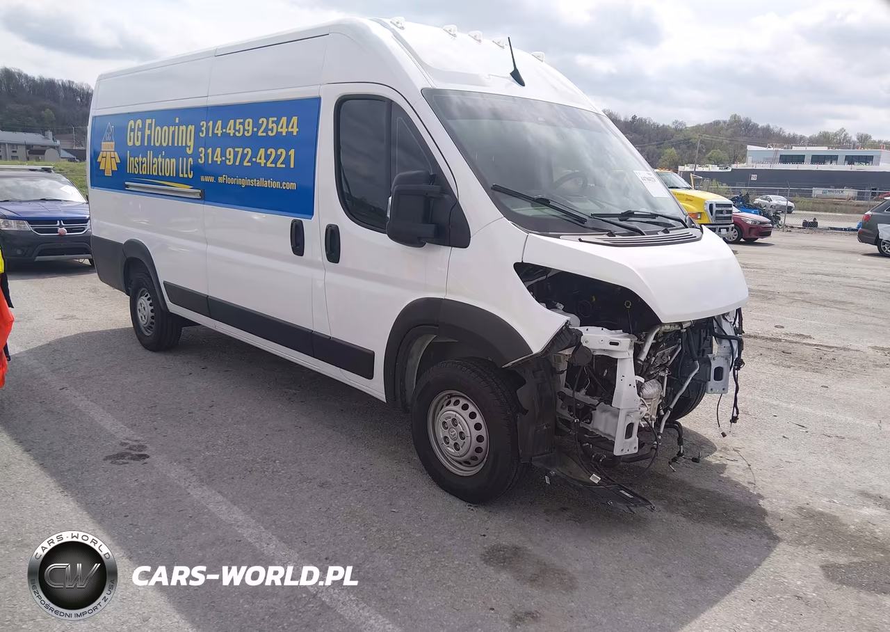 2024 Ram Promaster 3500 Cargo Van Tradesman High Roof 159 Wb Ext W-Pass Seat – zdjęcie 1 z 17
