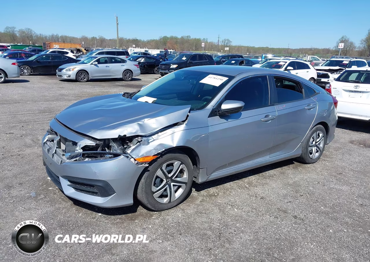 2017 Honda Civic Lx VIN:19XFC2F57HE046766 - 2