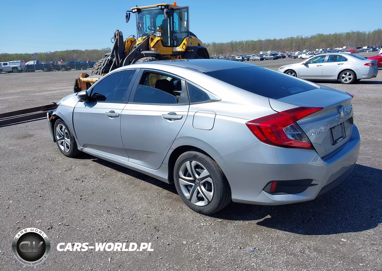 2017 Honda Civic Lx VIN:19XFC2F57HE046766 - 3