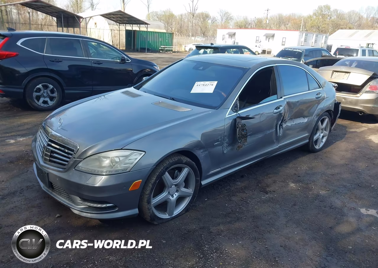 2012 Mercedes-Benz S 550 VIN:WDDNG7DB3CA444225 - 2