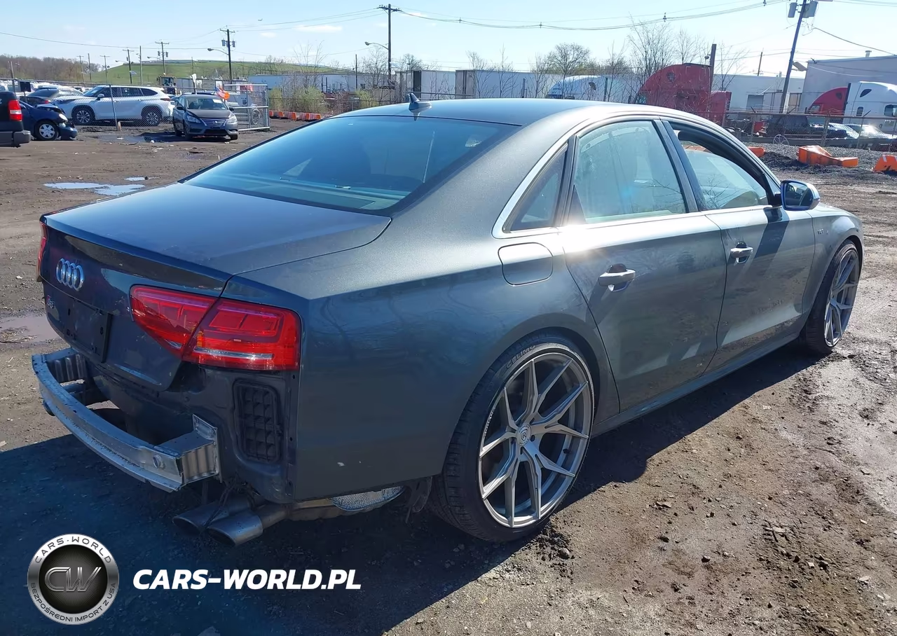 2013 Audi S8 4.0T VIN:WAUD2AFD4DN017319 - 4