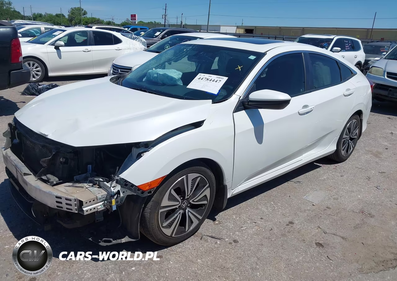 2018 Honda Civic Ex-L VIN:JHMFC1F76JX019641 - 2