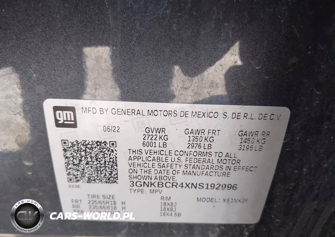 2022 Chevrolet Blazer Fwd 2Lt VIN:3GNKBCR4XNS192996 - 9