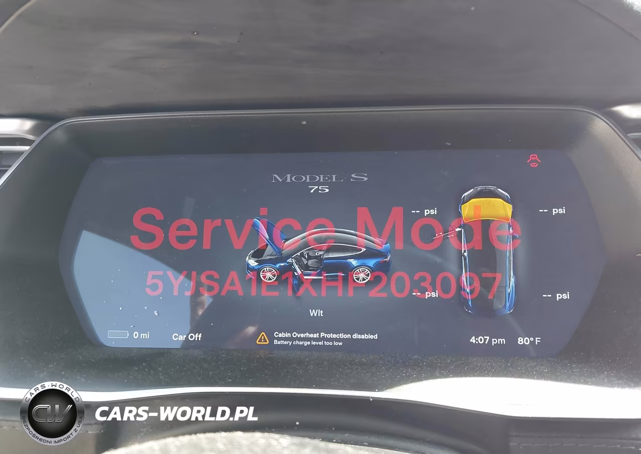 2017 Tesla Model S 60-75 VIN:5YJSA1E1XHF203097 - 7