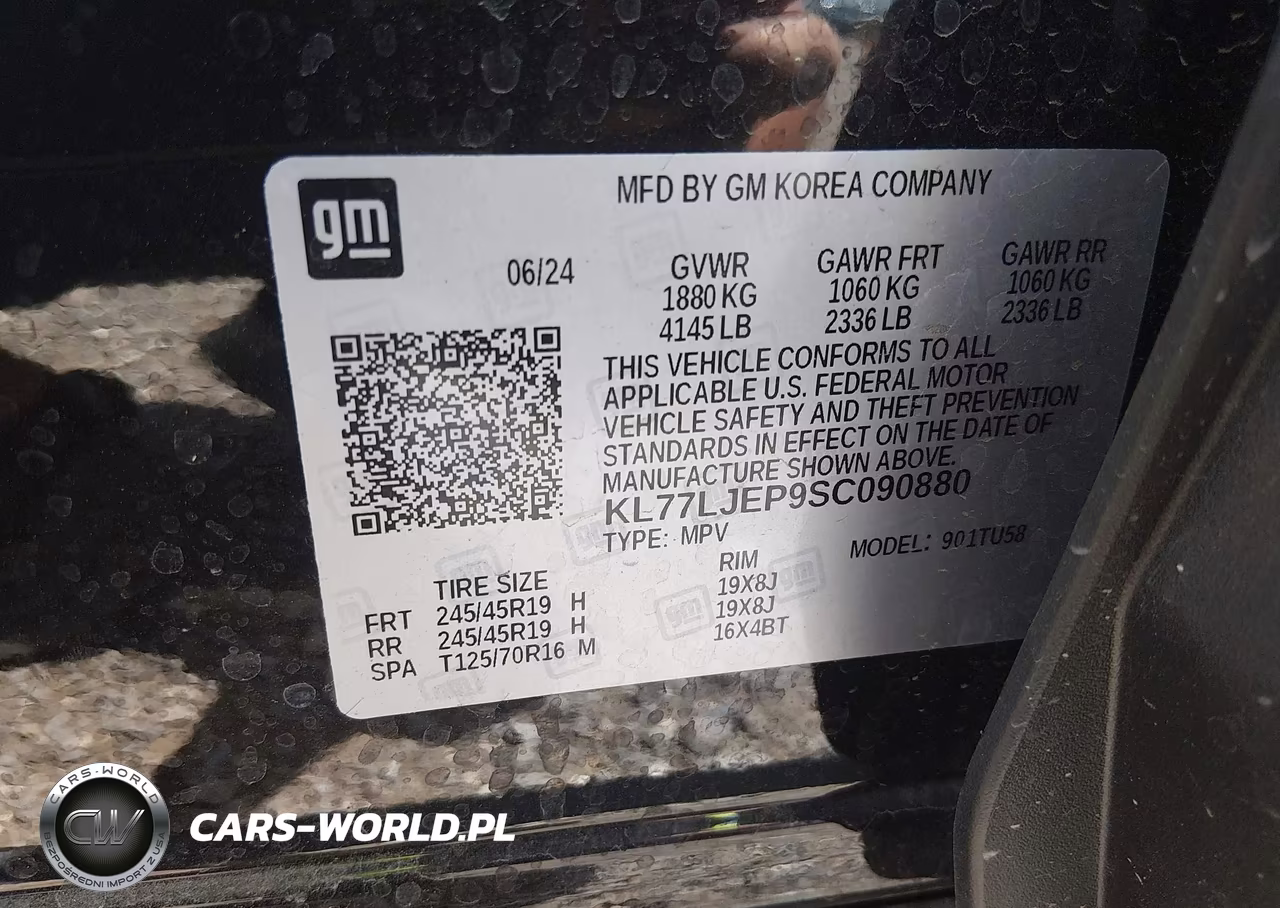 2025 Chevrolet Trax Fwd 2Rs VIN:KL77LJEP9SC090880 - 9