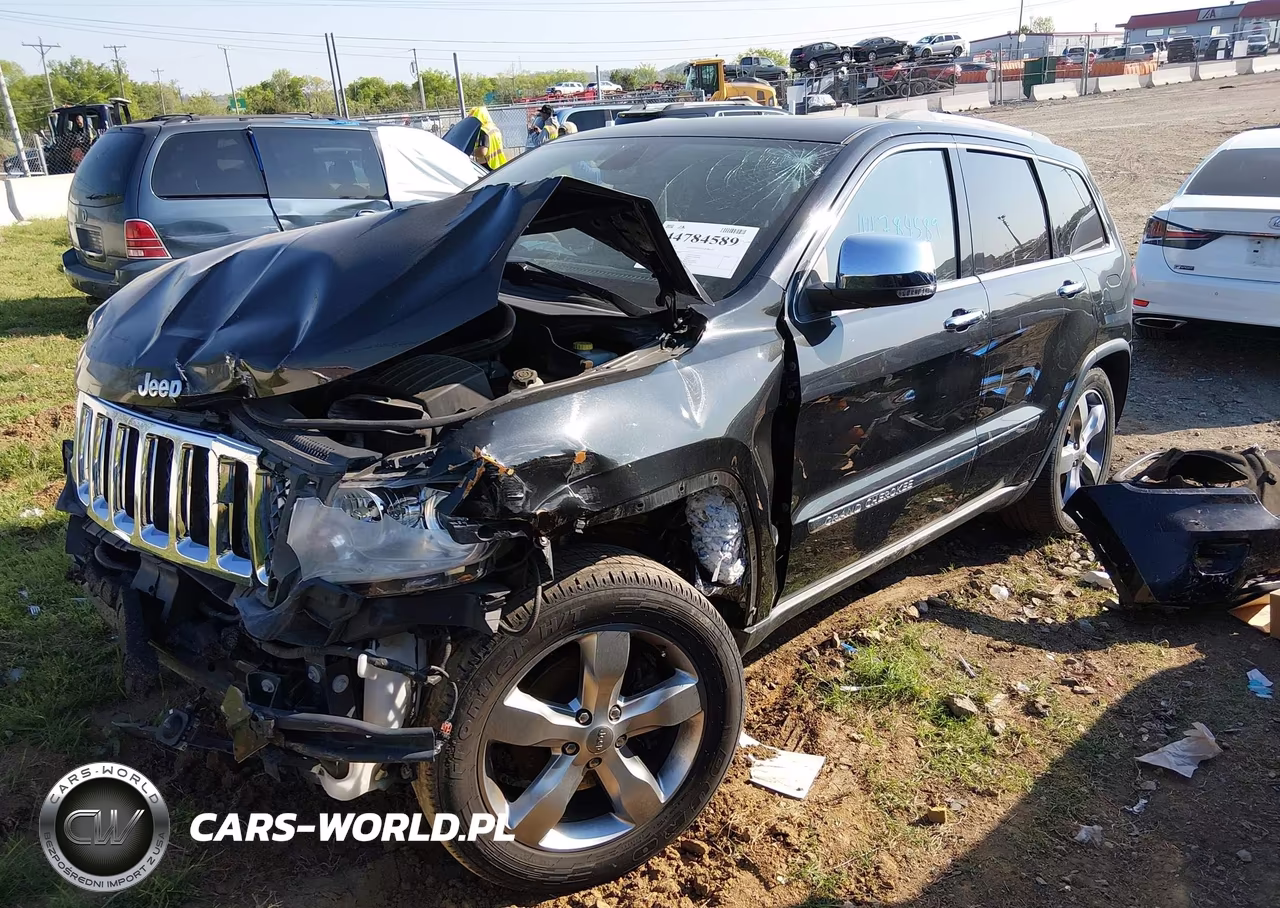 2012 Jeep Grand Cherokee Overland VIN:1C4RJFCT7CC298837 - 2