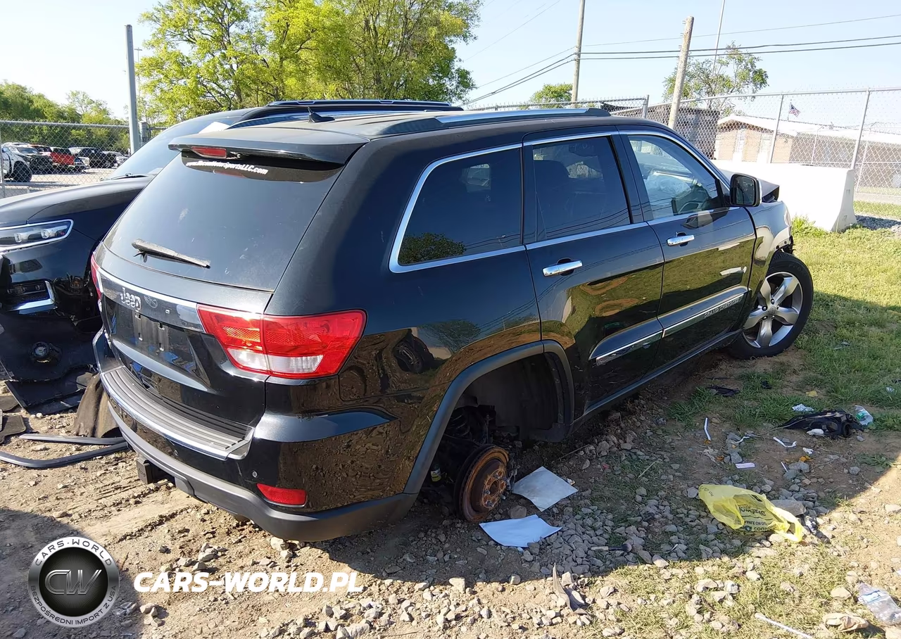 2012 Jeep Grand Cherokee Overland VIN:1C4RJFCT7CC298837 - 4
