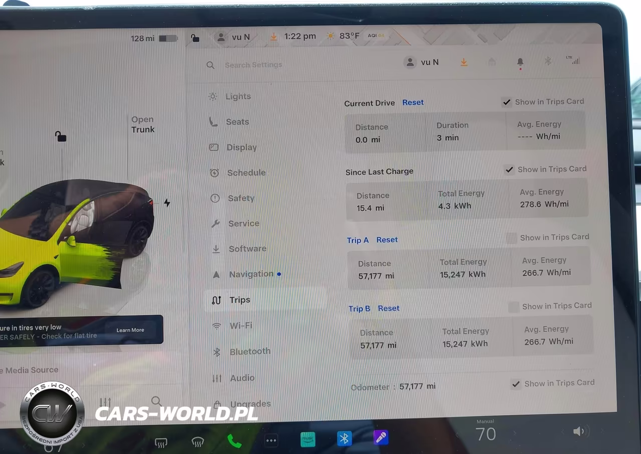 2023 Tesla Model Y Awd-Long Range Dual Motor All-Wheel Drive VIN:7SAYGDEE2PA105239 - 7