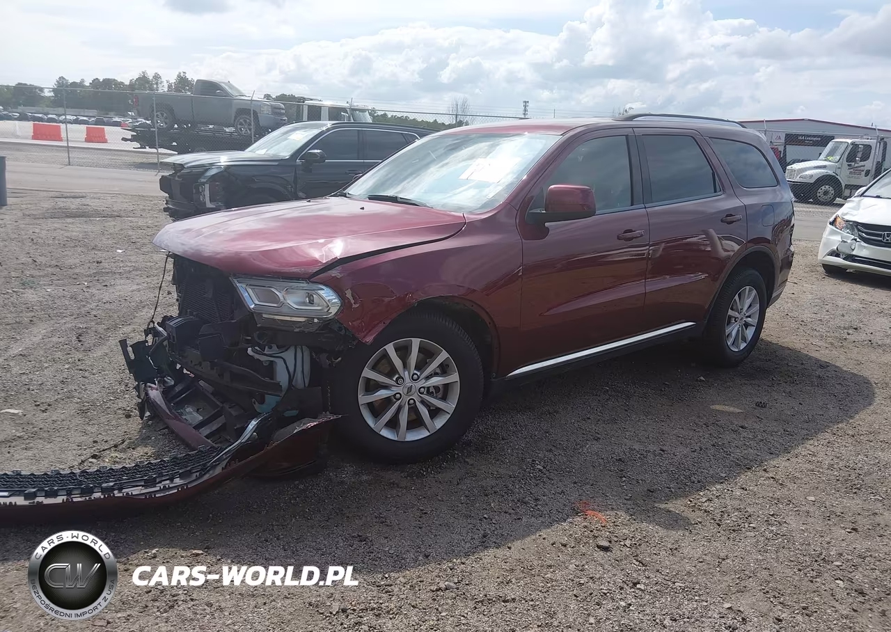 2022 Dodge Durango Sxt Rwd VIN:1C4RDHAG7NC102780 - 2
