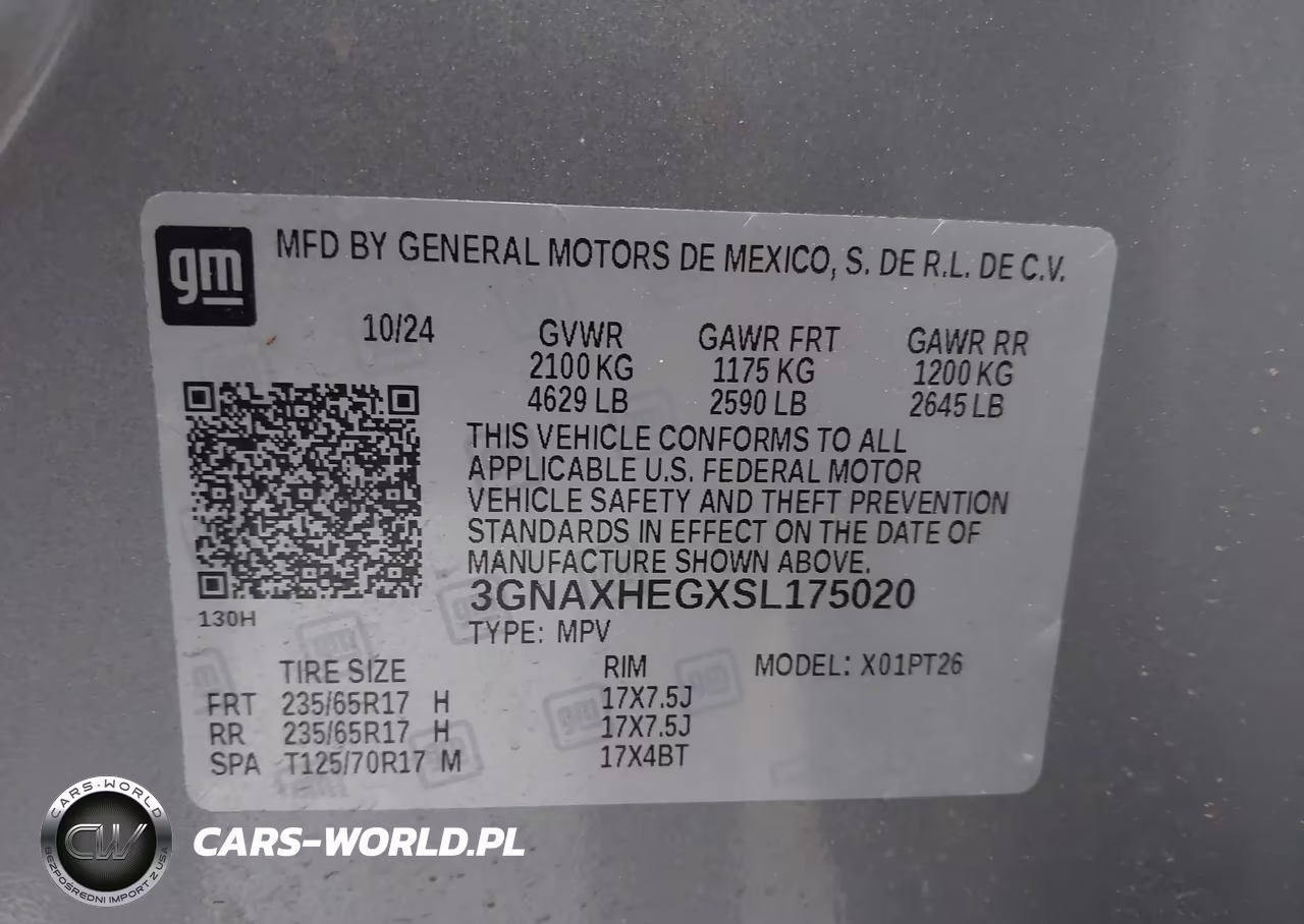 2025 Chevrolet Equinox Fwd Lt VIN:3GNAXHEGXSL175020 - 9