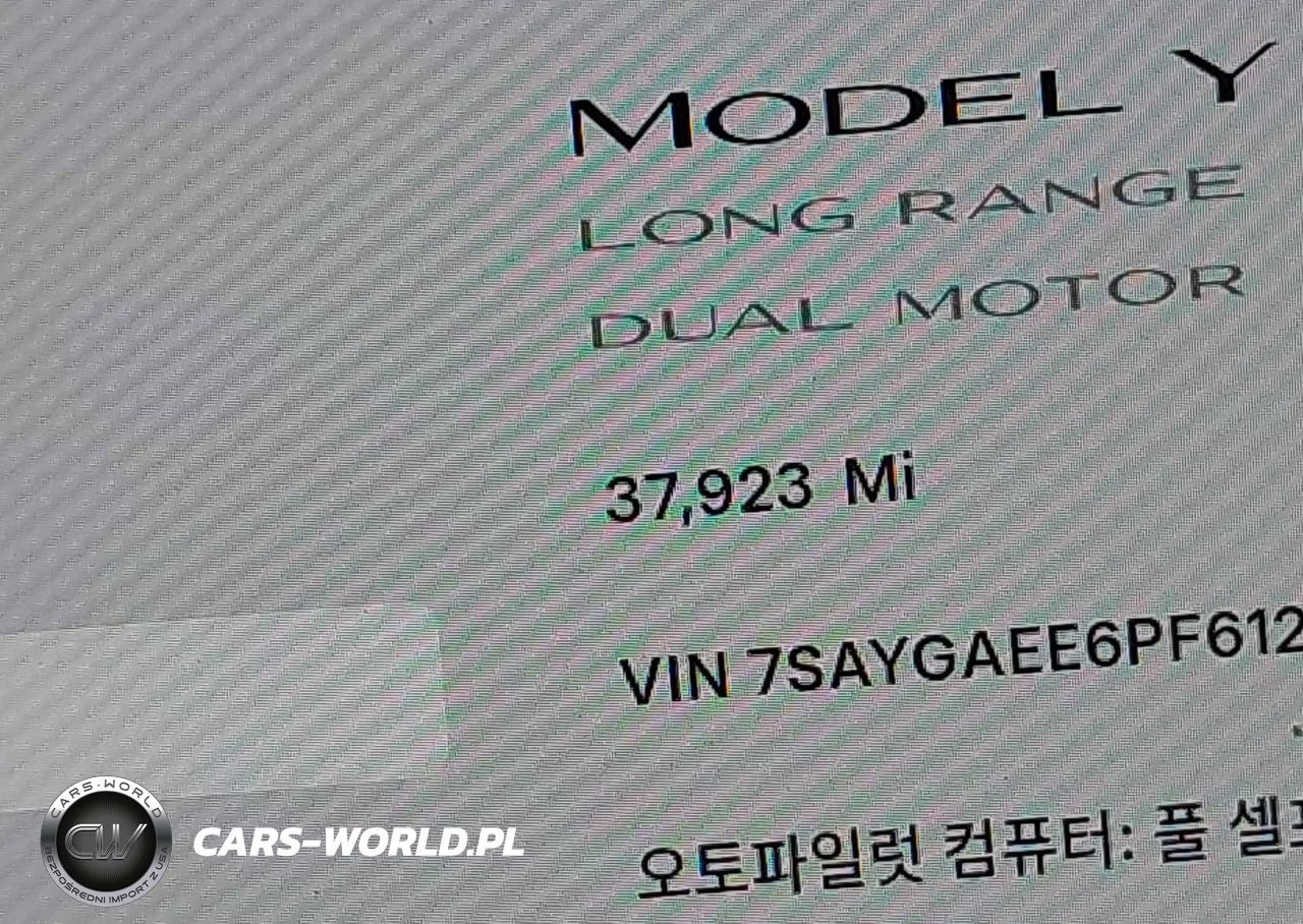 2023 Tesla Model Y Awd-Long Range Dual Motor All-Wheel Drive VIN:7SAYGAEE6PF612288 - 15