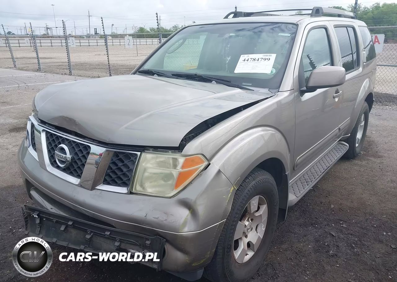 2007 Nissan Pathfinder Se VIN:5N1AR18UX7C634783 - 2