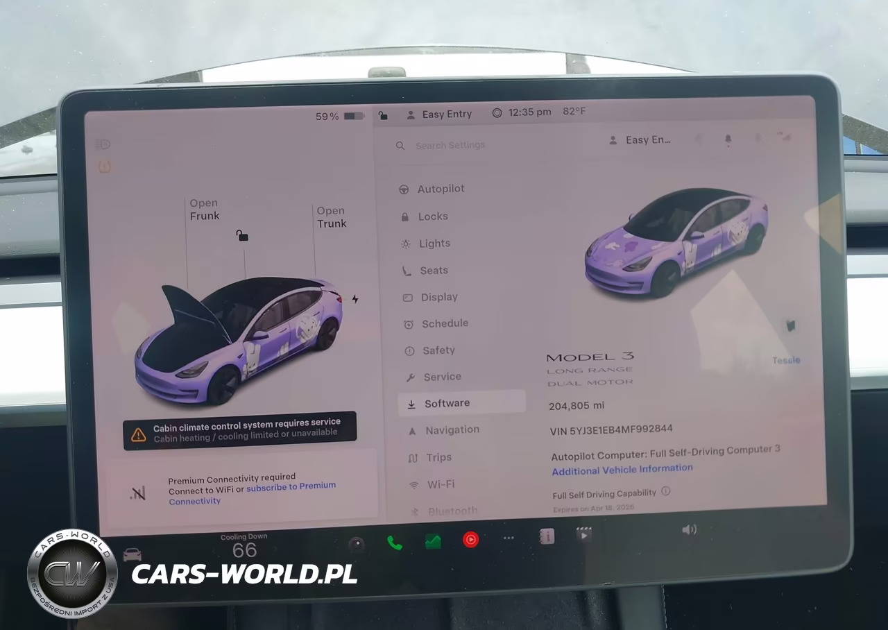 2021 Tesla Model 3 Long Range Dual Motor All-Wheel Drive VIN:5YJ3E1EB4MF992844 - 17