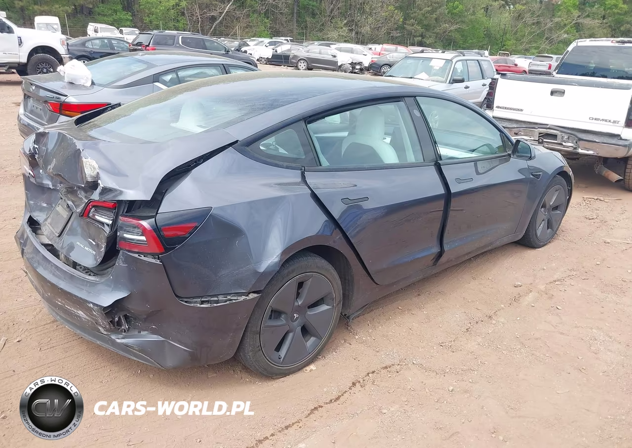 2021 Tesla Model 3 Long Range Dual Motor All-Wheel Drive VIN:5YJ3E1EB4MF992844 - 4