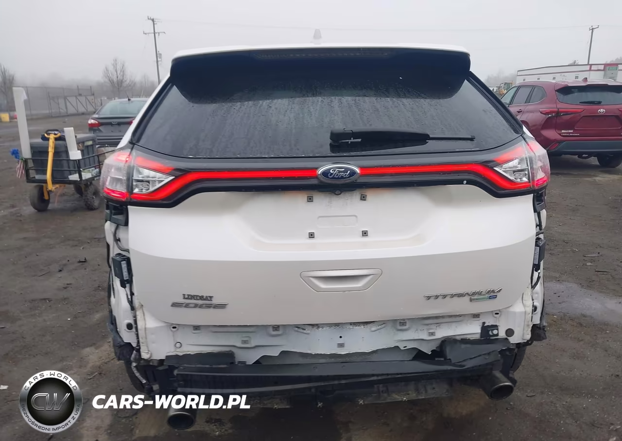2017 Ford Edge Titanium VIN:2FMPK4K91HBC13203 - 17
