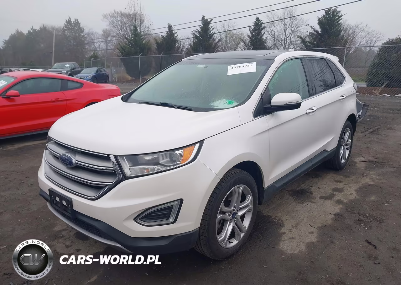 2017 Ford Edge Titanium VIN:2FMPK4K91HBC13203 - 2