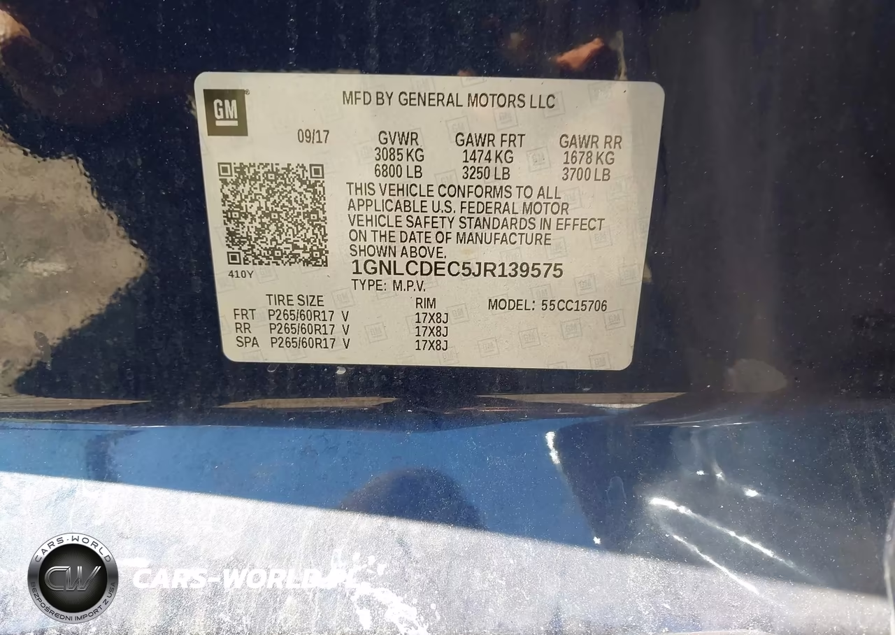 2018 Chevrolet Tahoe Police VIN:1GNLCDEC5JR139575 - 9