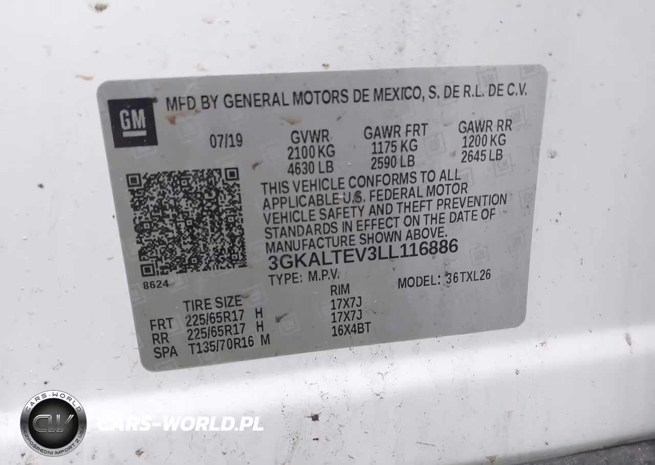 2020 GMC Terrain Awd Sle VIN:3GKALTEV3LL116886 - 9
