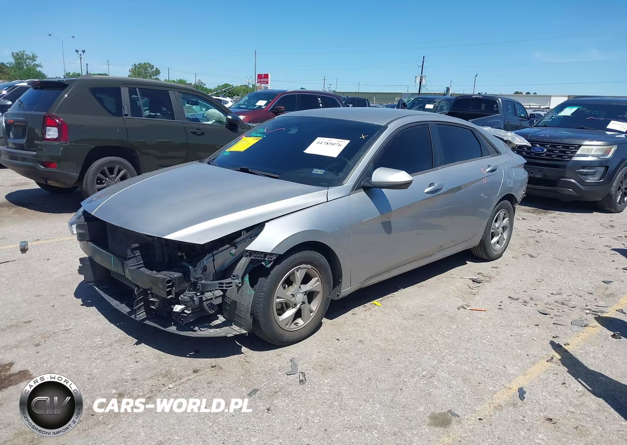 2021 Hyundai Elantra Se VIN:5NPLL4AG7MH052354 - 2