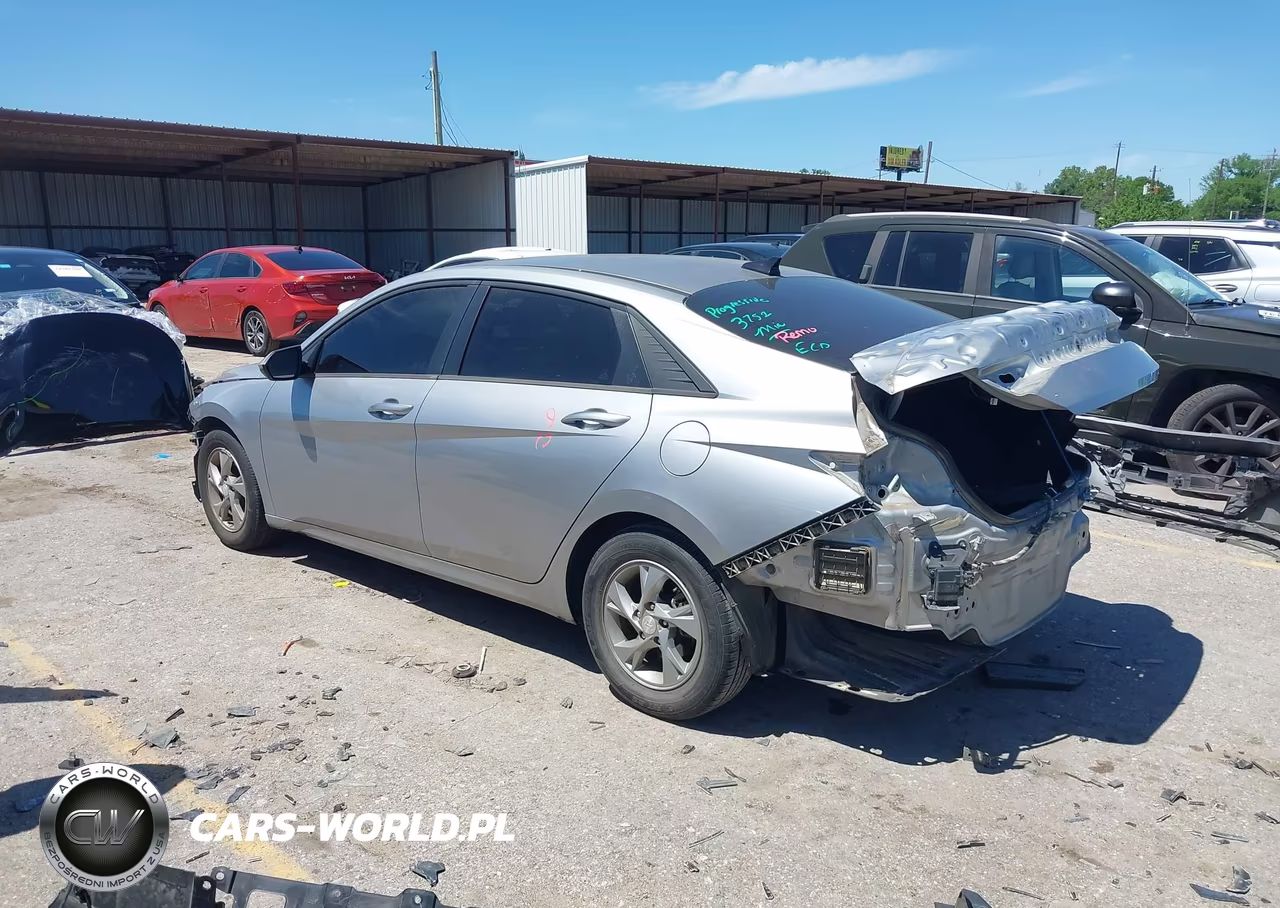 2021 Hyundai Elantra Se VIN:5NPLL4AG7MH052354 - 3
