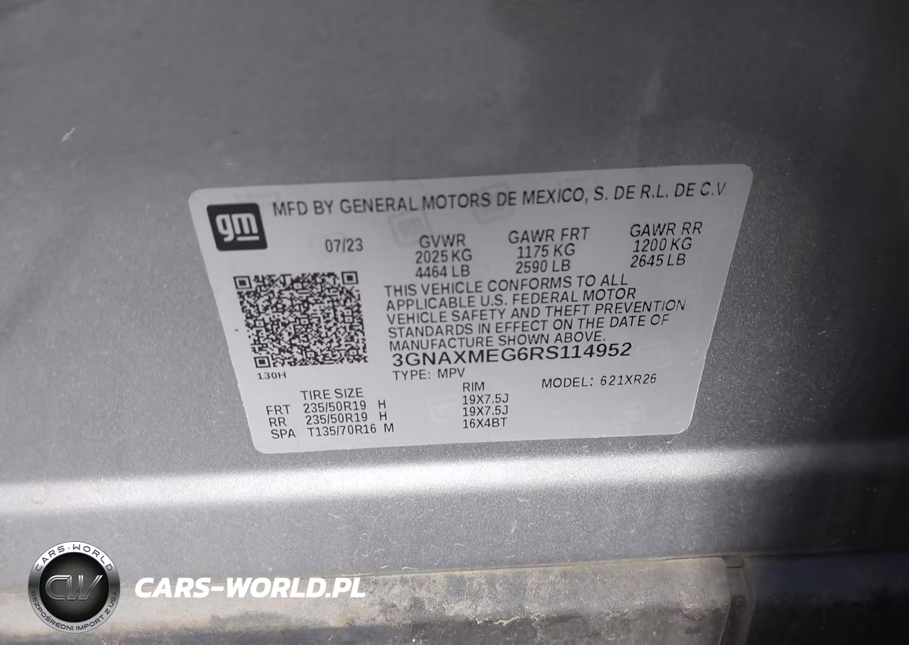2024 Chevrolet Equinox Fwd Rs VIN:3GNAXMEG6RS114952 - 9