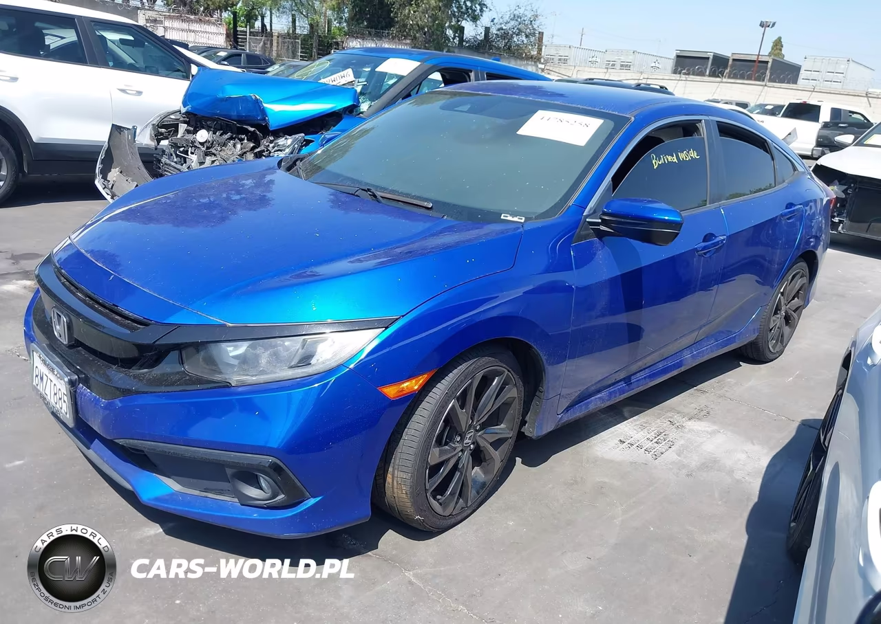 2019 Honda Civic Sport VIN:19XFC2F85KE212736 - 2