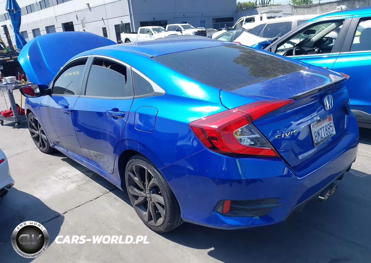 2019 Honda Civic Sport VIN:19XFC2F85KE212736 - 3