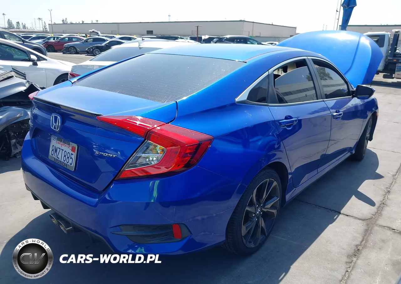 2019 Honda Civic Sport VIN:19XFC2F85KE212736 - 4