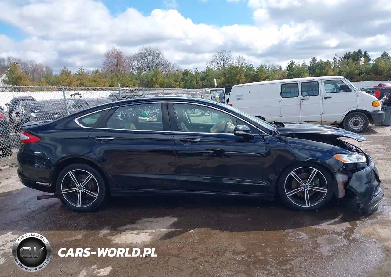 2016 Ford Fusion Titanium VIN:3FA6P0K95GR223880 - 13