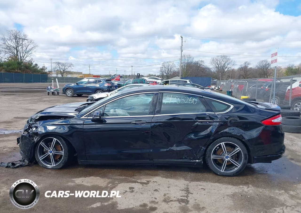 2016 Ford Fusion Titanium VIN:3FA6P0K95GR223880 - 14
