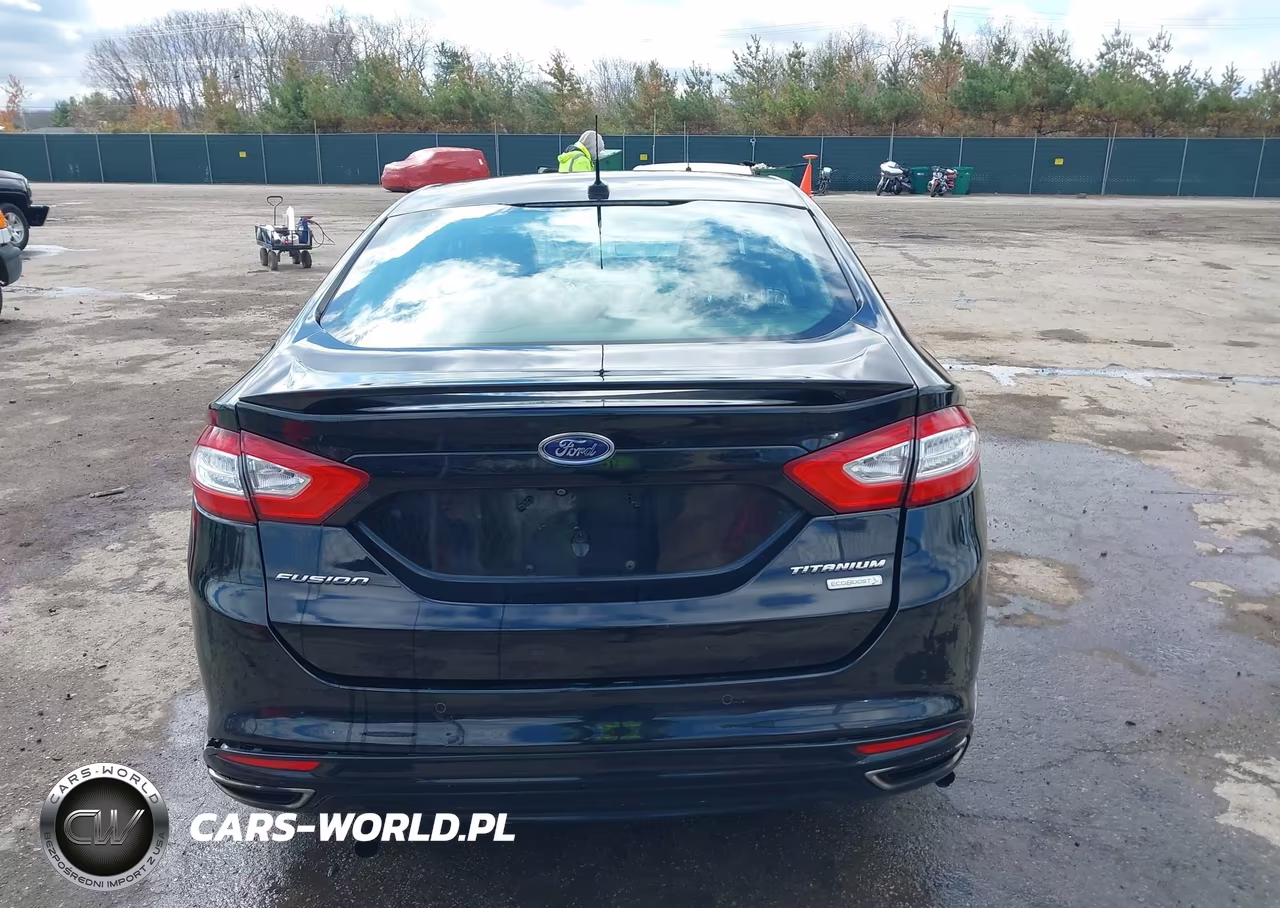 2016 Ford Fusion Titanium VIN:3FA6P0K95GR223880 - 16
