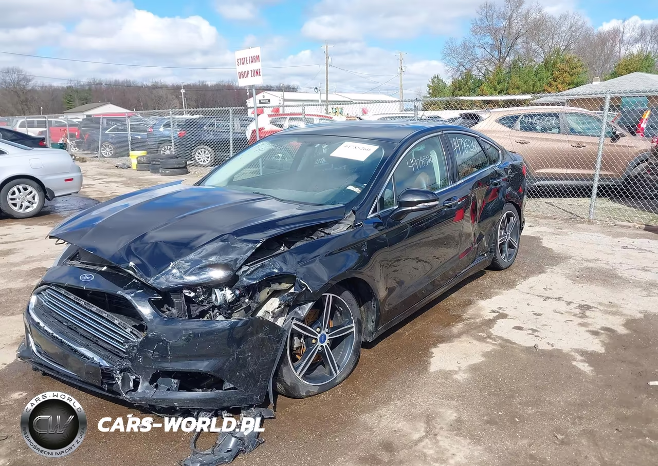 2016 Ford Fusion Titanium VIN:3FA6P0K95GR223880 - 2