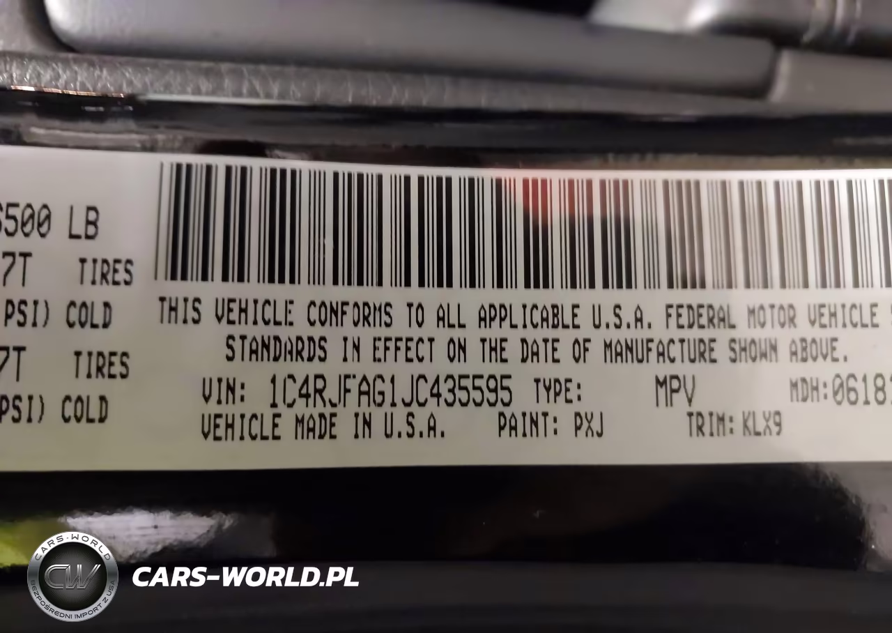 2018 Jeep Grand Cherokee Altitude 4X4 VIN:1C4RJFAG1JC435595 - 9