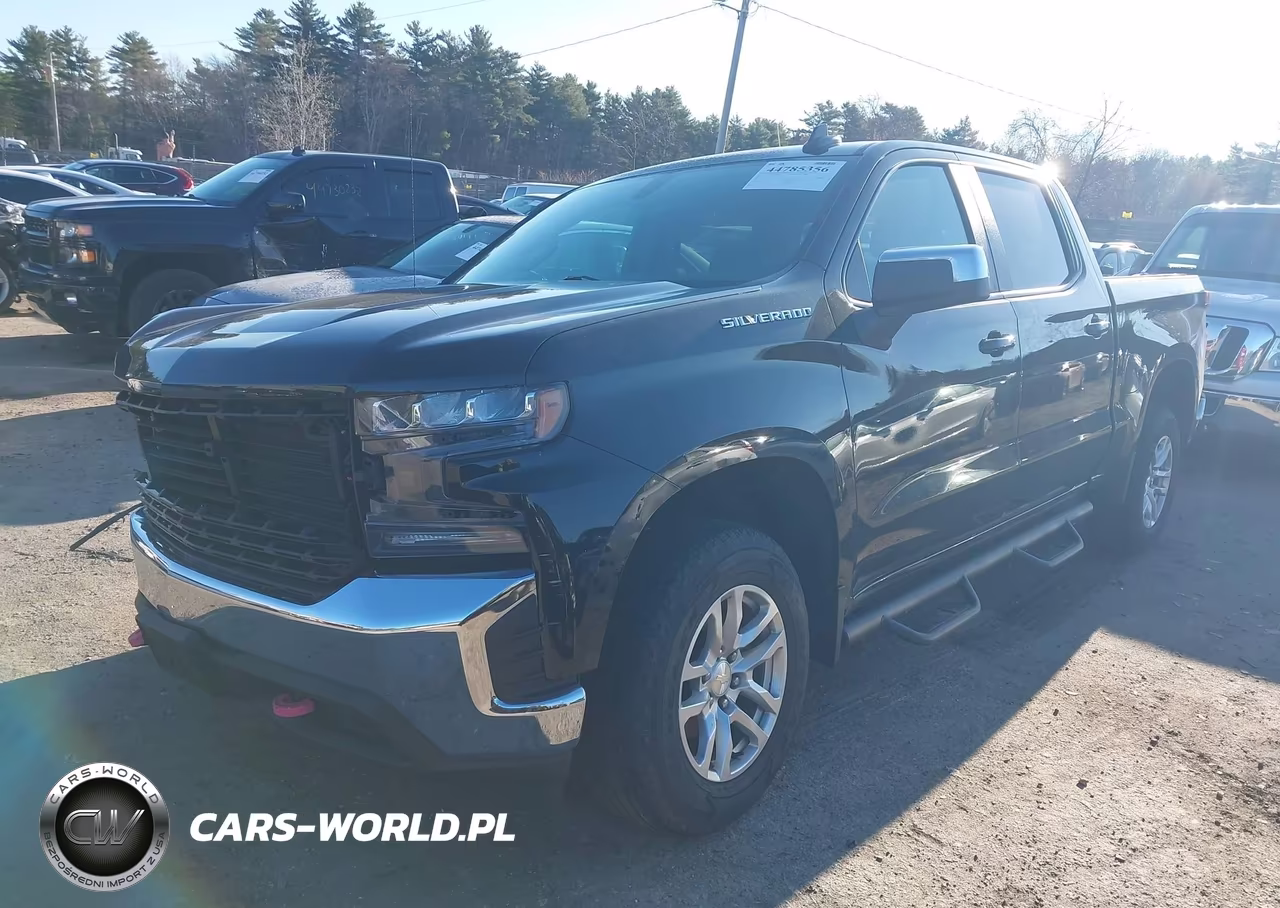 2021 Chevrolet Silverado 1500 4Wd Short Bed Lt With 2Fl VIN:1GCPYJEKXMZ435200 - 2