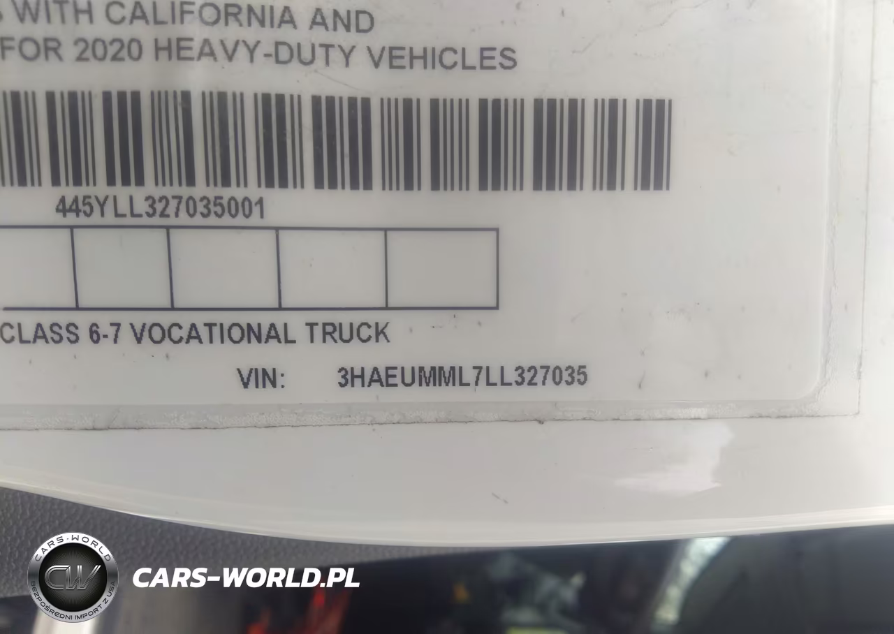 2020 International Mv VIN:3HAEUMML7LL327035 - 9