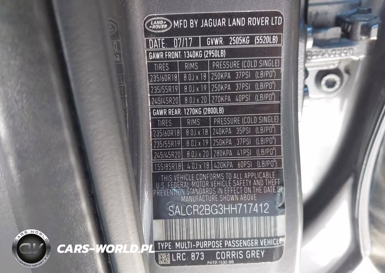 2017 Land Rover Discovery Sport Hse VIN:SALCR2BG3HH717412 - 9