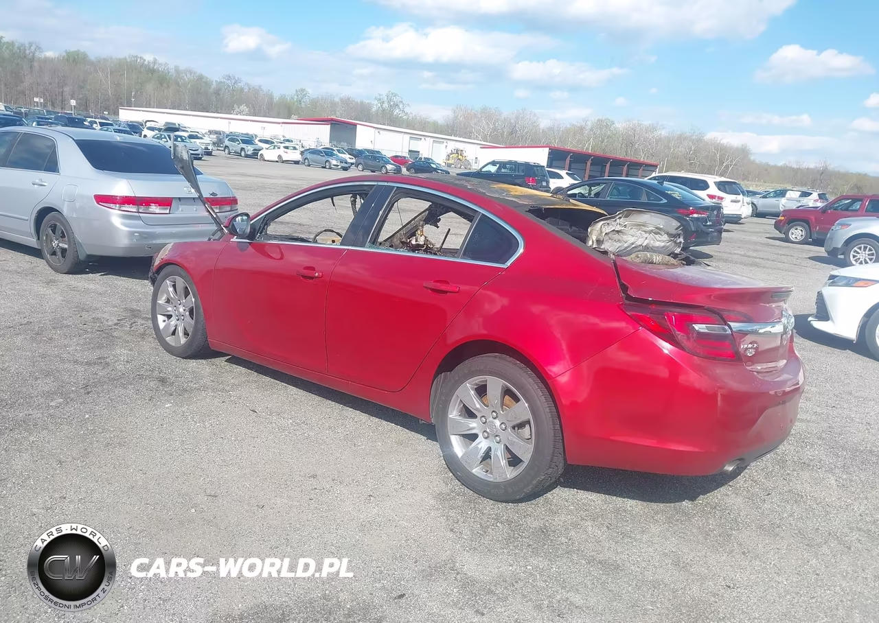 2014 Buick Regal Turbo VIN:2G4GK5EX0E9233445 - 3