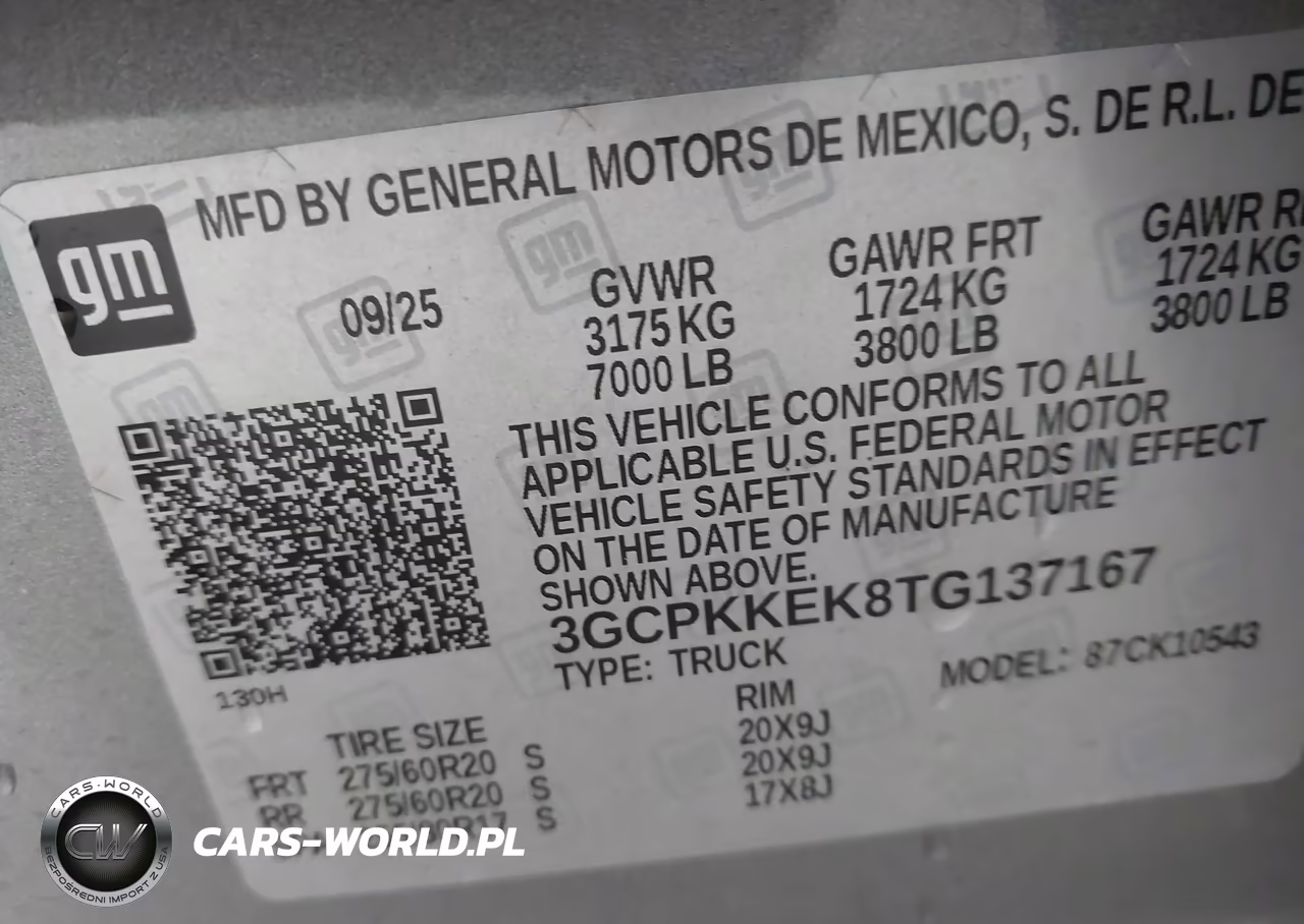 2026 Chevrolet Silverado 1500 4Wd Short Bed Lt With 2Fl VIN:3GCPKKEK8TG137167 - 9