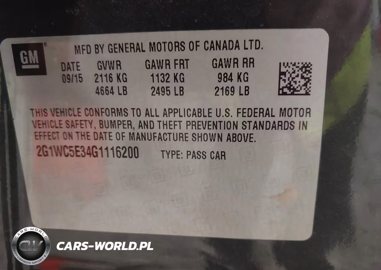 2016 Chevrolet Impala Limited Ltz VIN:2G1WC5E34G1116200 - 9